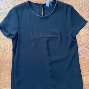 J. Crew Black Short Sleeve Top